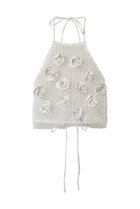 【メゾンスペシャル/MAISON SPECIAL】のRose Bustier/ローズエンブロイダリーメッシュビスチェ WHT(ホワイト)|ID: prp329100004848003 ipo3291000000035819482