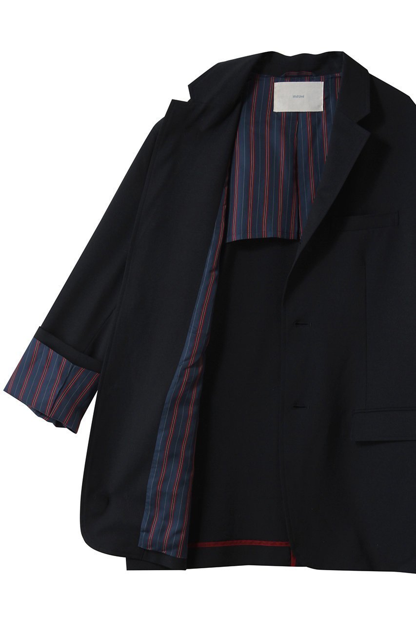 【ミディウミ/MidiUmi】のtraditional blazer ブレザー 人気、トレンドファッション・服の通販 founy(ファニー) 　ファッション　Fashion　レディースファッション　Fashion for Women　アウター　Coat / Outerwear Collection　レディースジャケット・軽アウター　Jackets　ジャケット　Jacket, Outerwear　スラックス　Slacks, Dress Pants　デニム　Denim, Jeans Material　エレガント 上品　Elegant　other-6|ID: prp329100004848009 ipo3291000000036073771