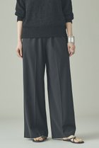 【カレンソロジー/Curensology】のウールブレンドセンタープレスパンツ ブラック|ID: prp329100004848016 ipo3291000000035705316