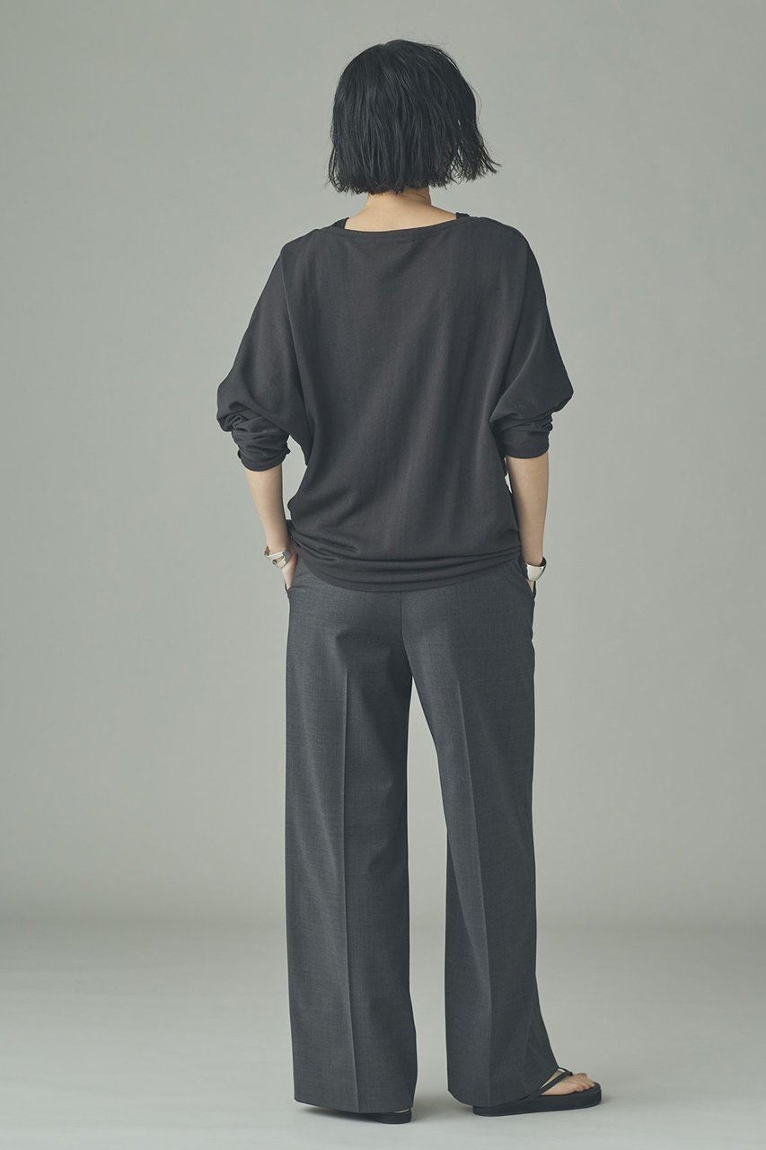 【カレンソロジー/Curensology】のウールブレンドセンタープレスパンツ 人気、トレンドファッション・服の通販 founy(ファニー) 　ファッション　Fashion　レディースファッション　Fashion for Women　パンツ　Pants & Trousers　おすすめ　Recommended / Our Picks　なめらか　Smooth, Silky Texture　ストレッチ　Stretch, Stretchy Fabric　センター　Center, Center Line　バランス　Balance, Style Balance　リラックス　Relax, Relaxed Fit　other-7|ID: prp329100004848016 ipo3291000000035860028