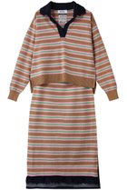 【ミュベール/MUVEIL】のスキッパーポロセットアップニット 人気、トレンドファッション・服の通販 founy(ファニー) ファッション Fashion レディースファッション Fashion for Women トップス・カットソー Cut & Sew Tops ニット Knit Tops & Sweaters カジュアルプルオーバー・ニットトップス Pullovers & Knit Tops / Casual Pullovers 2026年 2026 なめらか Smooth, Silky Texture シルク Silk, 100% Silk セットアップ Set-Up, Coordinated Outfit フィット Fit, Slim Fit フラワー Flower, Floral ボックス Boxy, Box Shape モチーフ Motif, Design Theme レース Lace, Lace Fabric 夏 Summer 春 Spring S/S・春夏 SS, Spring/Summer, Warm Season thumbnail ベージュ|ID: prp329100004848019 ipo3291000000035430775