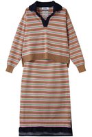 【ミュベール/MUVEIL】のスキッパーポロセットアップニット 人気、トレンドファッション・服の通販 founy(ファニー) ファッション Fashion レディースファッション Fashion for Women トップス・カットソー Cut & Sew Tops ニット Knit Tops & Sweaters カジュアルプルオーバー・ニットトップス Pullovers & Knit Tops / Casual Pullovers 2026年 2026 なめらか Smooth, Silky Texture シルク Silk, 100% Silk セットアップ Set-Up, Coordinated Outfit フィット Fit, Slim Fit フラワー Flower, Floral ボックス Boxy, Box Shape モチーフ Motif, Design Theme レース Lace, Lace Fabric 夏 Summer 春 Spring S/S・春夏 SS, Spring/Summer, Warm Season |ID:prp329100004848019