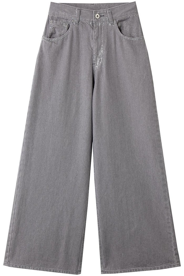 【ミュベール/MUVEIL】のシルバー箔デニムパンツ インテリア・キッズ・メンズ・レディースファッション・服の通販 founy(ファニー) https://founy.com/ ファッション Fashion レディースファッション Fashion for Women パンツ Pants & Trousers デニムパンツ・ジーンズ・美脚デニム Denim Jeans & Pants 2026年 2026 シルバー Silver, Metallic Silver デニム Denim, Jeans Material パッチ Patch, Appliqué ポケット Pocket, Pocket Detail リボン Ribbon, Bow 夏 Summer 春 Spring S/S・春夏 SS, Spring/Summer, Warm Season |ID: prp329100004848022 ipo3291000000036073832