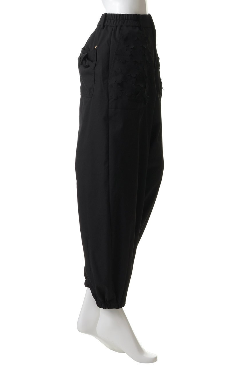 【ミュベール/MUVEIL】のフラワーパラシュートパンツ 人気、トレンドファッション・服の通販 founy(ファニー) 　ファッション　Fashion　レディースファッション　Fashion for Women　パンツ　Pants & Trousers　ギャザー　Gathered, Ruffled　シンプル　Simple, Minimal　ツイル　Twist, Twisted Detail　ポケット　Pocket, Pocket Detail　other-3|ID: prp329100004848023 ipo3291000000036073846