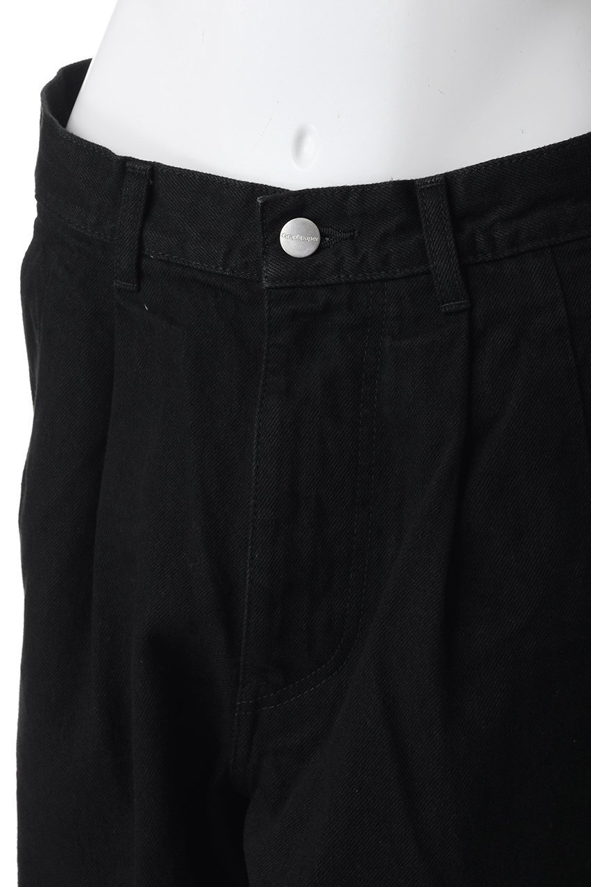【グラフペーパー/Graphpaper】の【UNISEX】Selvage Denim Two Tuck Tapered Pants 人気、トレンドファッション・服の通販 founy(ファニー) 　ファッション　Fashion　レディースファッション　Fashion for Women　パンツ　Pants & Trousers　デニムパンツ・ジーンズ・美脚デニム　Denim Jeans & Pants　ユニセックス　Unisex, Genderless　ストレート　Straight, Straight Cut　デニム　Denim, Jeans Material　フィット　Fit, Slim Fit　other-5|ID: prp329100004848027 ipo3291000000036073857