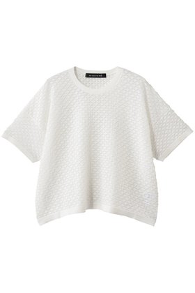 【ミズイロ インド/mizuiro ind】 patterned sheer wide P/O プルオーバー人気、トレンドファッション・服の通販 founy(ファニー) ファッション Fashion レディースファッション Fashion for Women トップス・カットソー Cut & Sew Tops ニット Knit Tops & Sweaters カジュアルプルオーバー・ニットトップス Pullovers & Knit Tops / Casual Pullovers 2026年 2026 コンパクト Compact, Small Size シアー Sheer, See-Through スリーブ Sleeve, Long Sleeve / Short Sleeve ハーフ Half, Half-Length ワイド Wide, Wide Fit 夏 Summer 春 Spring S/S・春夏 SS, Spring/Summer, Warm Season |ID:prp329100004848041