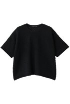 【ミズイロ インド/mizuiro ind】のpatterned sheer wide P/O プルオーバー black|ID: prp329100004848041 ipo3291000000035718848