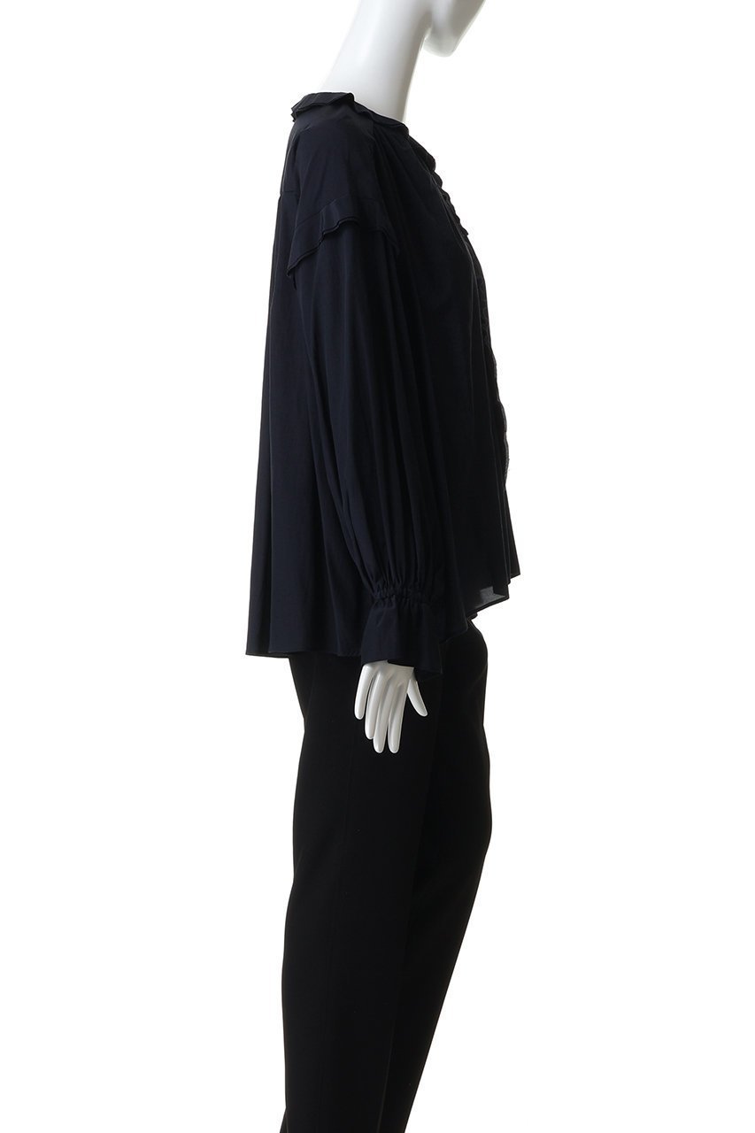 【ランバン オン ブルー/LANVIN en Bleu】のトリアセローンラッフルブラウス 人気、トレンドファッション・服の通販 founy(ファニー) ファッション Fashion レディースファッション Fashion for Women トップス・カットソー Cut & Sew Tops シャツ・ブラウス・オフィスカジュアル Elegant Blouses & Button-Ups 2026年 2026 スリーブ Sleeve, Long Sleeve / Short Sleeve デニム Denim, Jeans Material フェミニン Feminine, Girly ロング Long, Long-Length 夏 Summer 春 Spring S/S・春夏 SS, Spring/Summer, Warm Season other-3|ID: prp329100004848048 ipo3291000000035431266