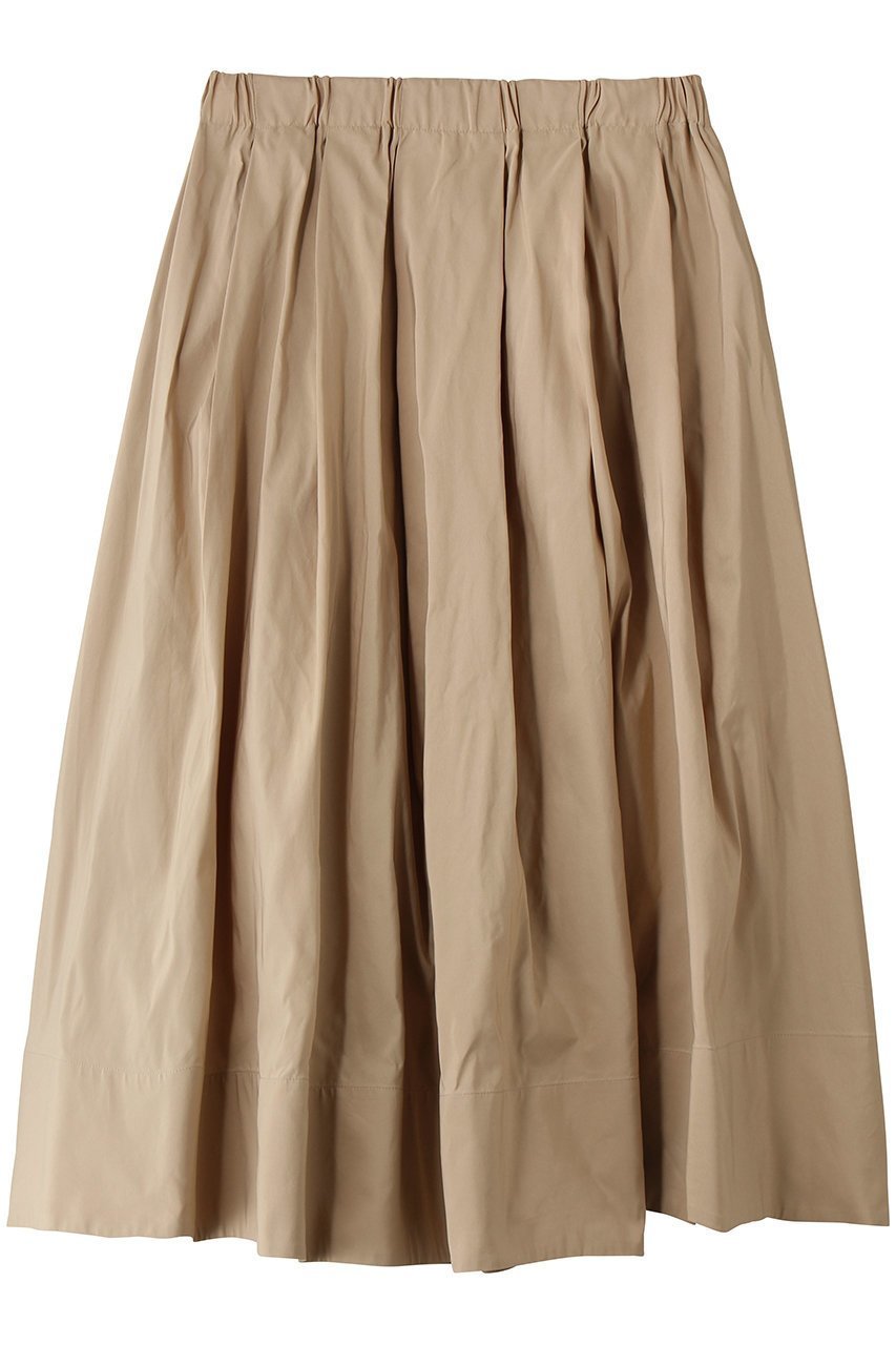 【ランバン オン ブルー/LANVIN en Bleu】のメモリーグログランタックスカート インテリア・キッズ・メンズ・レディースファッション・服の通販 founy(ファニー) 　ファッション　Fashion　レディースファッション　Fashion for Women　スカート　Skirts　ロングスカート　Long Skirts / Maxi & Midi Skirts　2026年　2026　コンパクト　Compact, Small Size　バランス　Balance, Style Balance　フレア　Flare, Flared　ロング　Long, Long-Length　夏　Summer　春　Spring　S/S・春夏　SS, Spring/Summer, Warm Season　キャメル|ID: prp329100004848053 ipo3291000000035431301