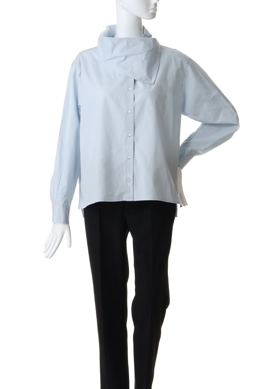 【ミズイロ インド/mizuiro ind】のscarf collar shirt シャツ 人気、トレンドファッション・服の通販 founy(ファニー) 　ファッション　Fashion　レディースファッション　Fashion for Women　トップス・カットソー　Cut & Sew Tops　シャツ・ブラウス・オフィスカジュアル　Elegant Blouses & Button-Ups　2026年　2026　スカーフ　Scarf, Neckwear　スリット　Slit, Slit Detail　スリーブ　Sleeve, Long Sleeve / Short Sleeve　ボトム　Bottoms, Lower Wear　ロング　Long, Long-Length　夏　Summer　春　Spring　S/S・春夏　SS, Spring/Summer, Warm Season　other-2|ID: prp329100004848075 ipo3291000000036074094