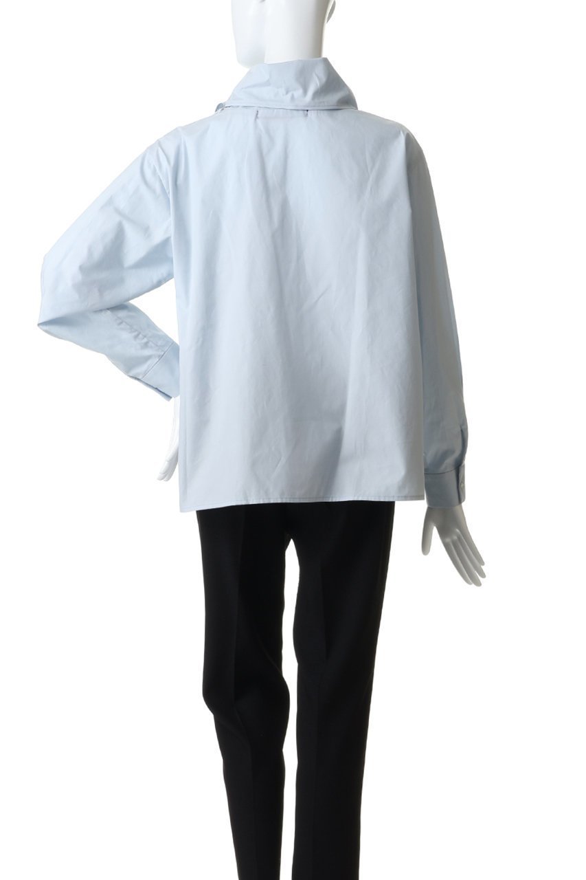 【ミズイロ インド/mizuiro ind】のscarf collar shirt シャツ 人気、トレンドファッション・服の通販 founy(ファニー) 　ファッション　Fashion　レディースファッション　Fashion for Women　トップス・カットソー　Cut & Sew Tops　シャツ・ブラウス・オフィスカジュアル　Elegant Blouses & Button-Ups　2026年　2026　スカーフ　Scarf, Neckwear　スリット　Slit, Slit Detail　スリーブ　Sleeve, Long Sleeve / Short Sleeve　ボトム　Bottoms, Lower Wear　ロング　Long, Long-Length　夏　Summer　春　Spring　S/S・春夏　SS, Spring/Summer, Warm Season　other-4|ID: prp329100004848075 ipo3291000000036074099