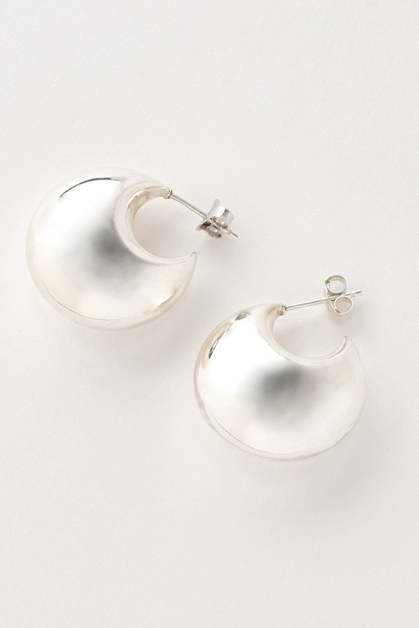【カレンソロジー/Curensology】の〈CSG〉シルバーオーバルピアス 人気、トレンドファッション・服の通販 founy(ファニー) 　ファッション　Fashion　レディースファッション　Fashion for Women　ジュエリー　Jewelry　ファッションリング　Fashion Rings　イヤリング・フープ・ドロップタイプ　Hoop, Drop & Clip Earrings　2026年　2026　イヤリング　Earrings　オーバル　Oval Design　シルバー　Silver, Metallic Silver　シンプル　Simple, Minimal　フォルム　Silhouette, Form　人気　Popular, Best Seller　夏　Summer　春　Spring　S/S・春夏　SS, Spring/Summer, Warm Season　other-4|ID: prp329100004848427 ipo3291000000035443961