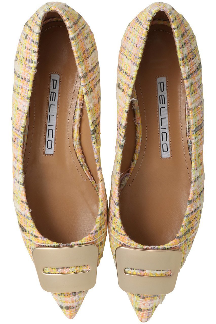 【ペリーコ/PELLICO】のANELLI FIBBIA ツイードフラットシューズ インテリア・キッズ・メンズ・レディースファッション・服の通販 founy(ファニー) ファッション Fashion レディースファッション Fashion for Women エレガント 上品 Elegant クラシック Classic, Timeless Style シューズ Shoes, Footwear ツイード Twill, Twill Weave パーティ Party, Party Style フラット Flat, Flat Shoes メタリック Metallic, Shiny Finish 春 Spring マルチツイード|ID: prp329100004848433 ipo3291000000035704994