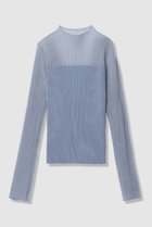 【アルアバイル/allureville】の【LOULOU WILLOUGHBY】シアーキリカエプルオーバー ブルー|ID: prp329100004848439 ipo3291000000036092292