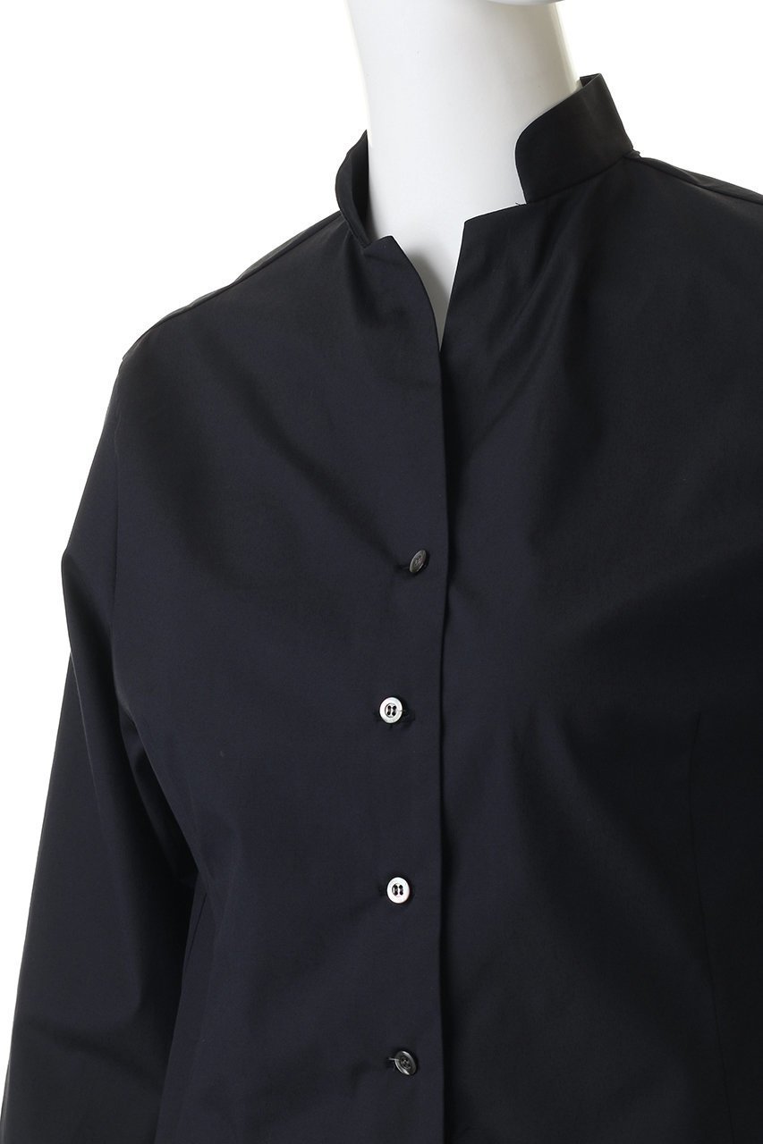 【ミズイロ インド/mizuiro ind】のstand collar short shirt シャツ 人気、トレンドファッション・服の通販 founy(ファニー) 　ファッション　Fashion　レディースファッション　Fashion for Women　トップス・カットソー　Cut & Sew Tops　シャツ・ブラウス・オフィスカジュアル　Elegant Blouses & Button-Ups　ロングTシャツ・Tシャツ　Longline T-Shirts & Tees　2026年　2026　コンパクト　Compact, Small Size　ショート　Short, Short Length　シンプル　Simple, Minimal　スタンド　Stand Collar, Upright Stand　スリーブ　Sleeve, Long Sleeve / Short Sleeve　デニム　Denim, Jeans Material　ミックス　Mix, Mixed Style　ロング　Long, Long-Length　エレガント 上品　Elegant　夏　Summer　春　Spring　S/S・春夏　SS, Spring/Summer, Warm Season　other-5|ID: prp329100004848441 ipo3291000000035444192