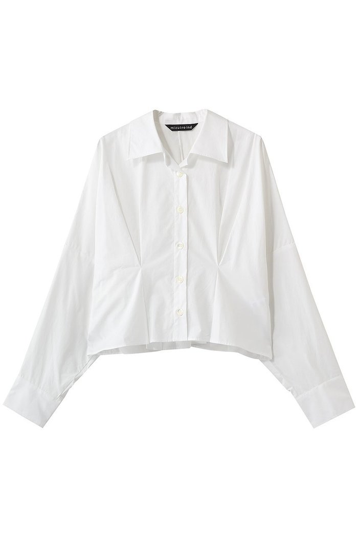 【ミズイロ インド/mizuiro ind】のcocoon short shirt シャツ インテリア・キッズ・メンズ・レディースファッション・服の通販 founy(ファニー) https://founy.com/ ファッション Fashion レディースファッション Fashion for Women トップス・カットソー Cut & Sew Tops シャツ・ブラウス・オフィスカジュアル Elegant Blouses & Button-Ups ロングTシャツ・Tシャツ Longline T-Shirts & Tees スリーブ Sleeve, Long Sleeve / Short Sleeve マニッシュ Mannish, Boyish ロング Long, Long-Length |ID: prp329100004848442 ipo3291000000035444193