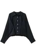 【ミズイロ インド/mizuiro ind】のcocoon short shirt シャツ 人気、トレンドファッション・服の通販 founy(ファニー) ファッション Fashion レディースファッション Fashion for Women トップス・カットソー Cut & Sew Tops シャツ・ブラウス・オフィスカジュアル Elegant Blouses & Button-Ups ロングTシャツ・Tシャツ Longline T-Shirts & Tees 2026年 2026 スリーブ Sleeve, Long Sleeve / Short Sleeve マニッシュ Mannish, Boyish ロング Long, Long-Length 夏 Summer 春 Spring S/S・春夏 SS, Spring/Summer, Warm Season thumbnail navy|ID: prp329100004848442 ipo3291000000035444196