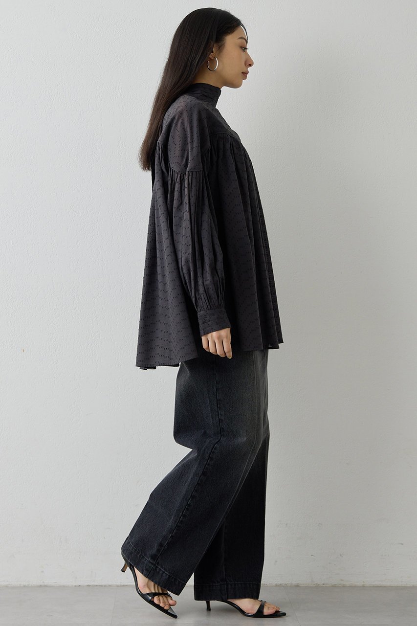 【ウィムガゼット/Whim Gazette】のコットンギャザー切替ブラウス 人気、トレンドファッション・服の通販 founy(ファニー) 　ファッション　Fashion　レディースファッション　Fashion for Women　トップス・カットソー　Cut & Sew Tops　シャツ・ブラウス・オフィスカジュアル　Elegant Blouses & Button-Ups　2026年　2026　おすすめ　Recommended / Our Picks　インド　Indian Textile　ギャザー　Gathered, Ruffled　スリーブ　Sleeve, Long Sleeve / Short Sleeve　リボン　Ribbon, Bow　ロング　Long, Long-Length　エレガント 上品　Elegant　切替　Switching, Contrast Panel　夏　Summer　春　Spring　S/S・春夏　SS, Spring/Summer, Warm Season　other-5|ID: prp329100004848445 ipo3291000000035444263