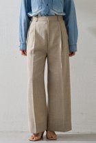 【ウィムガゼット/Whim Gazette】のリネンライクワイドパンツ 人気、トレンドファッション・服の通販 founy(ファニー) ファッション Fashion レディースファッション Fashion for Women パンツ Pants & Trousers 2026年 2026 おすすめ Recommended / Our Picks クール Cool, Chic セットアップ Set-Up, Coordinated Outfit センター Center, Center Line フロント Front, Front Design ワイド Wide, Wide Fit エレガント 上品 Elegant 夏 Summer 春 Spring S/S・春夏 SS, Spring/Summer, Warm Season thumbnail ベージュ|ID: prp329100004848446 ipo3291000000035444267