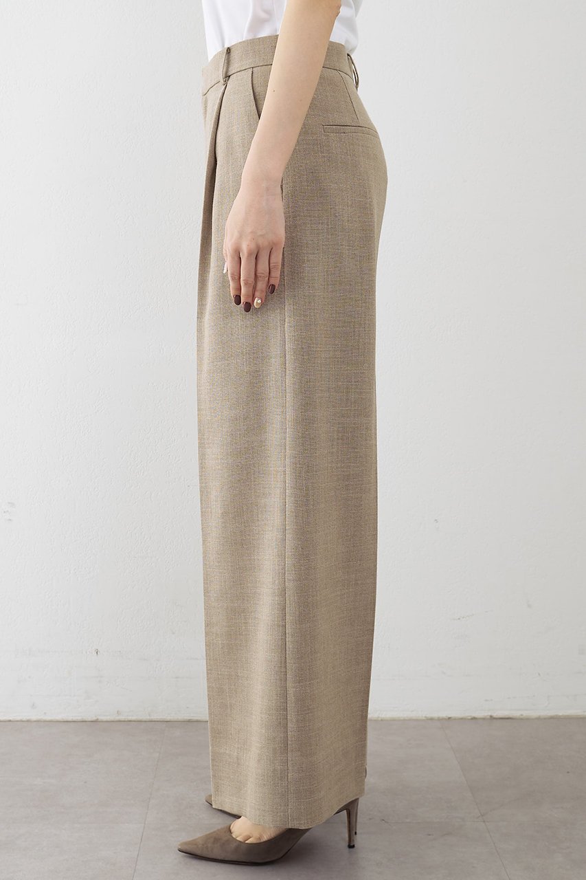 【ウィムガゼット/Whim Gazette】のリネンライクワイドパンツ 人気、トレンドファッション・服の通販 founy(ファニー) 　ファッション　Fashion　レディースファッション　Fashion for Women　パンツ　Pants & Trousers　2026年　2026　おすすめ　Recommended / Our Picks　クール　Cool, Chic　セットアップ　Set-Up, Coordinated Outfit　センター　Center, Center Line　フロント　Front, Front Design　ワイド　Wide, Wide Fit　エレガント 上品　Elegant　夏　Summer　春　Spring　S/S・春夏　SS, Spring/Summer, Warm Season　other-7|ID: prp329100004848446 ipo3291000000035444273