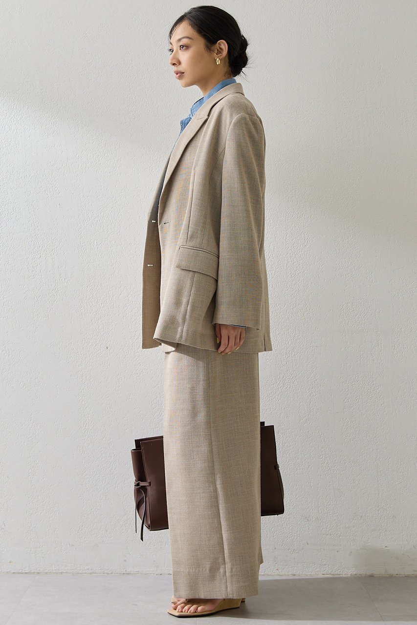 【ウィムガゼット/Whim Gazette】のリネンライクワイドパンツ 人気、トレンドファッション・服の通販 founy(ファニー) 　ファッション　Fashion　レディースファッション　Fashion for Women　パンツ　Pants & Trousers　2026年　2026　おすすめ　Recommended / Our Picks　クール　Cool, Chic　セットアップ　Set-Up, Coordinated Outfit　センター　Center, Center Line　フロント　Front, Front Design　ワイド　Wide, Wide Fit　エレガント 上品　Elegant　夏　Summer　春　Spring　S/S・春夏　SS, Spring/Summer, Warm Season　other-3|ID: prp329100004848446 ipo3291000000036025738