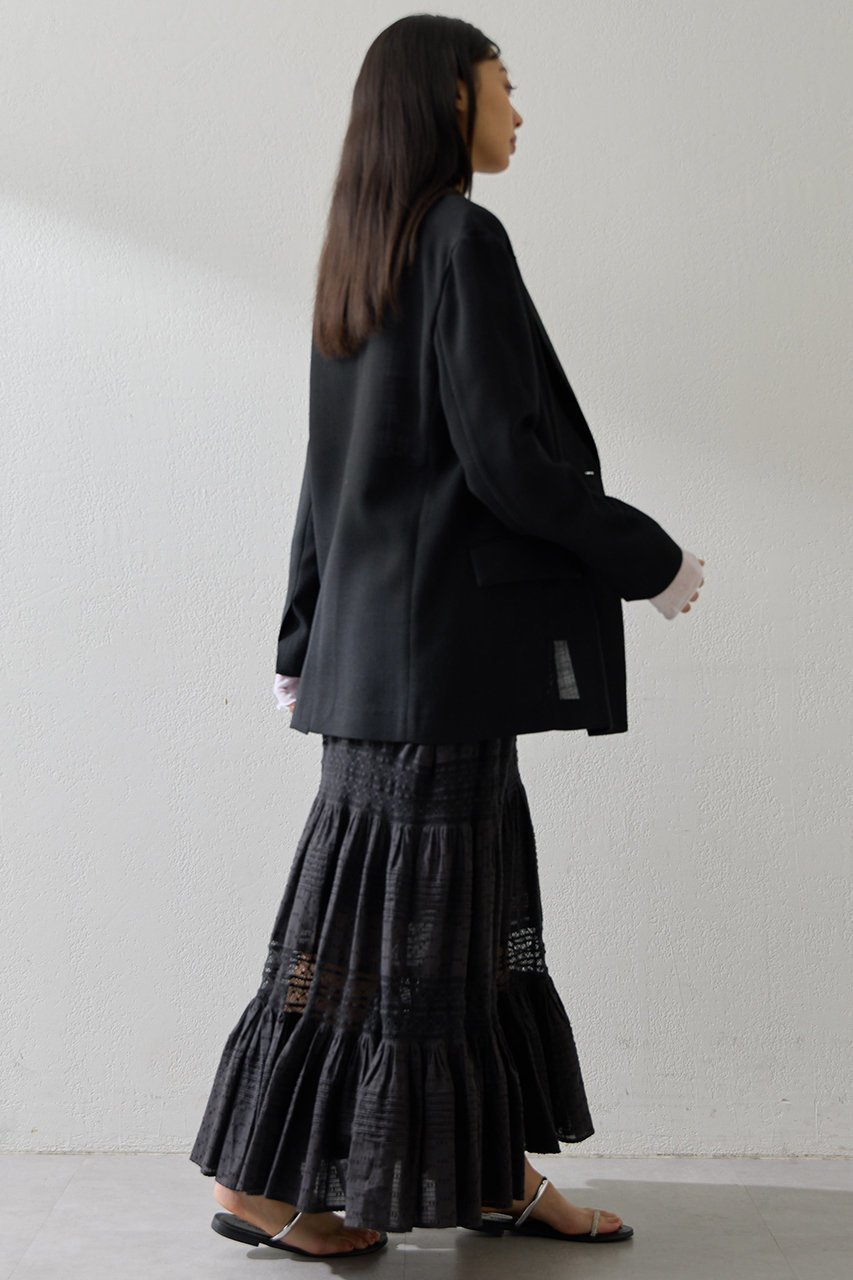 【ウィムガゼット/Whim Gazette】のコットンギャザーマキシスカート 人気、トレンドファッション・服の通販 founy(ファニー) 　ファッション　Fashion　レディースファッション　Fashion for Women　スカート　Skirts　ロングスカート　Long Skirts / Maxi & Midi Skirts　2026年　2026　おすすめ　Recommended / Our Picks　インド　Indian Textile　ギャザー　Gathered, Ruffled　ティアードスカート　Tiered Skirt, Flounced Skirt　レース　Lace, Lace Fabric　ロング　Long, Long-Length　夏　Summer　春　Spring　S/S・春夏　SS, Spring/Summer, Warm Season　other-5|ID: prp329100004848447 ipo3291000000035444281