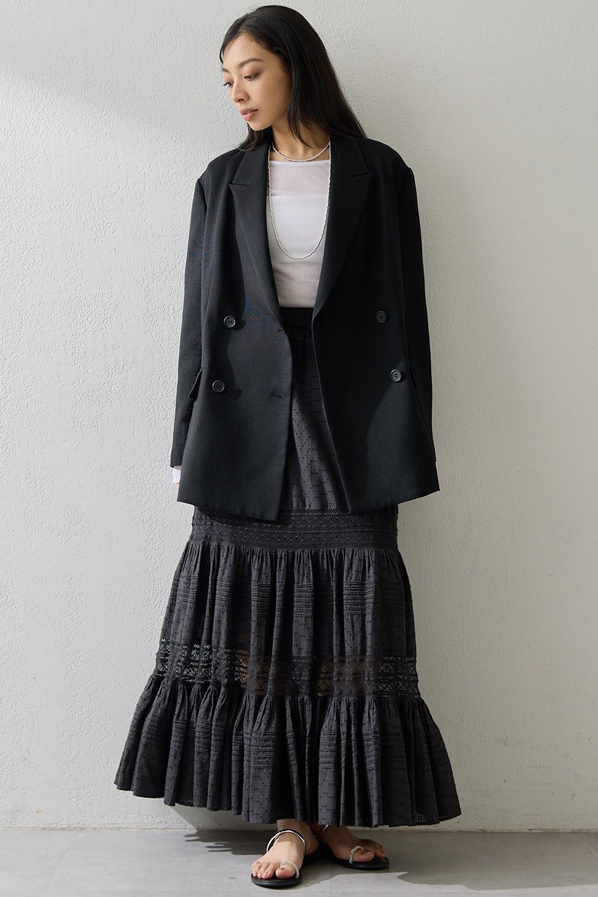 【ウィムガゼット/Whim Gazette】のコットンギャザーマキシスカート 人気、トレンドファッション・服の通販 founy(ファニー) 　ファッション　Fashion　レディースファッション　Fashion for Women　スカート　Skirts　ロングスカート　Long Skirts / Maxi & Midi Skirts　2026年　2026　おすすめ　Recommended / Our Picks　インド　Indian Textile　ギャザー　Gathered, Ruffled　ティアードスカート　Tiered Skirt, Flounced Skirt　レース　Lace, Lace Fabric　ロング　Long, Long-Length　夏　Summer　春　Spring　S/S・春夏　SS, Spring/Summer, Warm Season　other-6|ID: prp329100004848447 ipo3291000000035444282