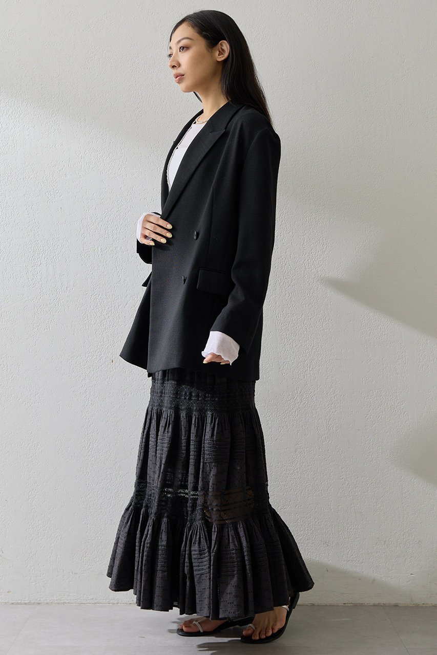 【ウィムガゼット/Whim Gazette】のコットンギャザーマキシスカート 人気、トレンドファッション・服の通販 founy(ファニー) 　ファッション　Fashion　レディースファッション　Fashion for Women　スカート　Skirts　ロングスカート　Long Skirts / Maxi & Midi Skirts　2026年　2026　おすすめ　Recommended / Our Picks　インド　Indian Textile　ギャザー　Gathered, Ruffled　ティアードスカート　Tiered Skirt, Flounced Skirt　レース　Lace, Lace Fabric　ロング　Long, Long-Length　夏　Summer　春　Spring　S/S・春夏　SS, Spring/Summer, Warm Season　other-3|ID: prp329100004848447 ipo3291000000035875404