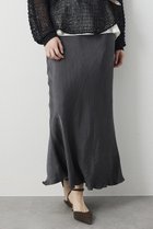 【ウィムガゼット/Whim Gazette】のピグメントロングスカート 人気、トレンドファッション・服の通販 founy(ファニー) ファッション Fashion レディースファッション Fashion for Women スカート Skirts ロングスカート Long Skirts / Maxi & Midi Skirts 2026年 2026 おすすめ Recommended / Our Picks キュプラ Cupro, Eco Fabric クール Cool, Chic シルク Silk, 100% Silk セットアップ Set-Up, Coordinated Outfit フェミニン Feminine, Girly マーメイド Mermaid, Fishtail Silhouette モダン Modern, Contemporary ロング Long, Long-Length ヴィンテージ Vintage Style 夏 Summer 春 Spring S/S・春夏 SS, Spring/Summer, Warm Season thumbnail チャコールグレー|ID: prp329100004848448 ipo3291000000035444286