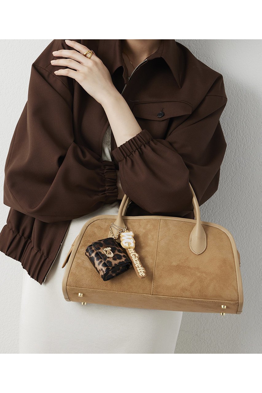 【ウィムガゼット/Whim Gazette】のワイドボストンBAG 人気、トレンドファッション・服の通販 founy(ファニー) 　ファッション　Fashion　レディースファッション　Fashion for Women　バッグ　Bags　アクセサリー　Fashion Accessories　春　Spring　軽量　Lightweight, Ultra Light　シューズ　Shoes, Footwear　ショルダー　Shoulder, Shoulder Strap　人気　Popular, Best Seller　バランス　Balance, Style Balance　パイピング　Piping, Trim Design　ボストン　Boston　ボストンバッグ　Boston Bag, Retro Bag　ポケット　Pocket, Pocket Detail　ワイド　Wide, Wide Fit　S/S・春夏　SS, Spring/Summer, Warm Season　再入荷　Restock / Back in Stock　夏　Summer　エレガント 上品　Elegant　2026年　2026　other-2|ID: prp329100004848451 ipo3291000000035875434