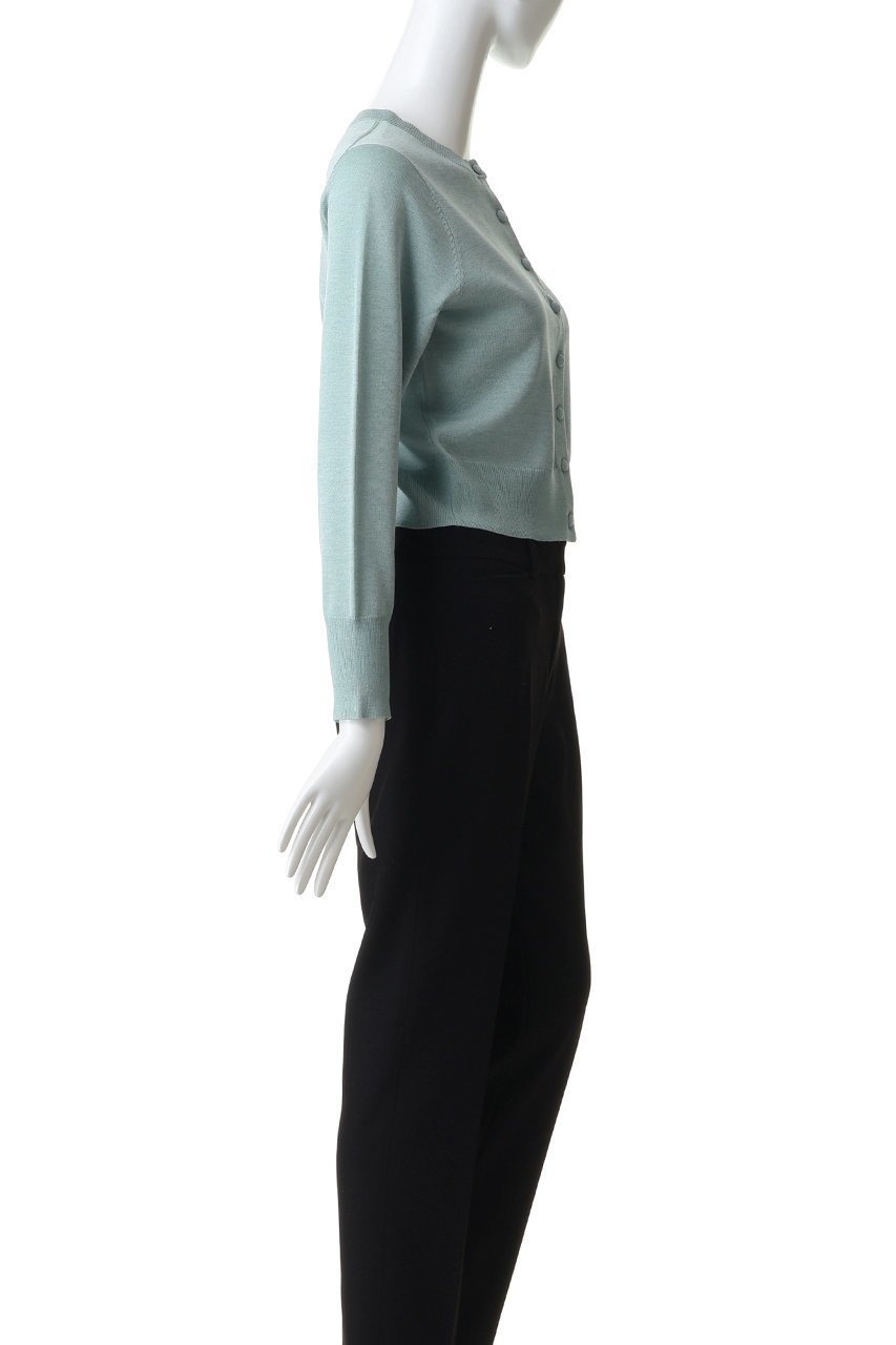 【ランバン オン ブルー/LANVIN en Bleu】のメニーボタンカーディガン 人気、トレンドファッション・服の通販 founy(ファニー) 　ファッション　Fashion　レディースファッション　Fashion for Women　トップス・カットソー　Cut & Sew Tops　ニット　Knit Tops & Sweaters　カーディガン・羽織り　Layered Style Cardigans　2026年　2026　カーディガン　Cardigan, Knitwear　クラシック　Classic, Timeless Style　コンパクト　Compact, Small Size　ショート　Short, Short Length　トレンド　Trend, Trending Now　フロント　Front, Front Design　ボトム　Bottoms, Lower Wear　ワイド　Wide, Wide Fit　エレガント 上品　Elegant　夏　Summer　春　Spring　S/S・春夏　SS, Spring/Summer, Warm Season　other-3|ID: prp329100004848453 ipo3291000000036092330