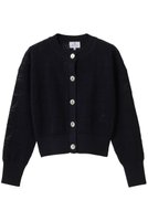 【ランバン オン ブルー/LANVIN en Bleu】のJLメタルボタンレースニットカーディガン 人気、トレンドファッション・服の通販 founy(ファニー) ファッション Fashion レディースファッション Fashion for Women トップス・カットソー Cut & Sew Tops ニット Knit Tops & Sweaters カーディガン・羽織り Layered Style Cardigans 2026年 2026 カーディガン Cardigan, Knitwear コンパクト Compact, Small Size ショート Short, Short Length フェミニン Feminine, Girly プリント Print, Printed Pattern メタル Metal, Metal Parts モダン Modern, Contemporary 夏 Summer 春 Spring S/S・春夏 SS, Spring/Summer, Warm Season |ID:prp329100004848456