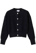 【ランバン オン ブルー/LANVIN en Bleu】のJLメタルボタンレースニットカーディガン ネイビー|ID: prp329100004848456 ipo3291000000036929296