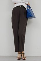 【ガリャルダガランテ/GALLARDAGALANTE】のライトジャージーテーパードパンツ 人気、トレンドファッション・服の通販 founy(ファニー) ファッション Fashion レディースファッション Fashion for Women パンツ Pants & Trousers 2026年 2026 夏 Summer 定番 Standard, Basic Item 春 Spring S/S・春夏 SS, Spring/Summer, Warm Season thumbnail ダークブラウン|ID: prp329100004848458 ipo3291000000035444375