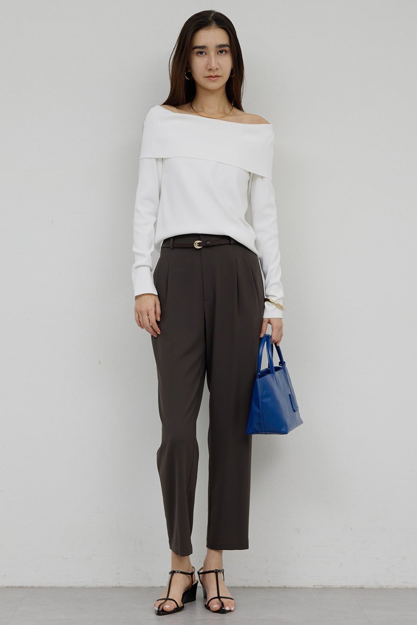 【ガリャルダガランテ/GALLARDAGALANTE】のライトジャージーテーパードパンツ 人気、トレンドファッション・服の通販 founy(ファニー) 　ファッション　Fashion　レディースファッション　Fashion for Women　パンツ　Pants & Trousers　2026年　2026　夏　Summer　定番　Standard, Basic Item　春　Spring　S/S・春夏　SS, Spring/Summer, Warm Season　other-2|ID: prp329100004848458 ipo3291000000035705087