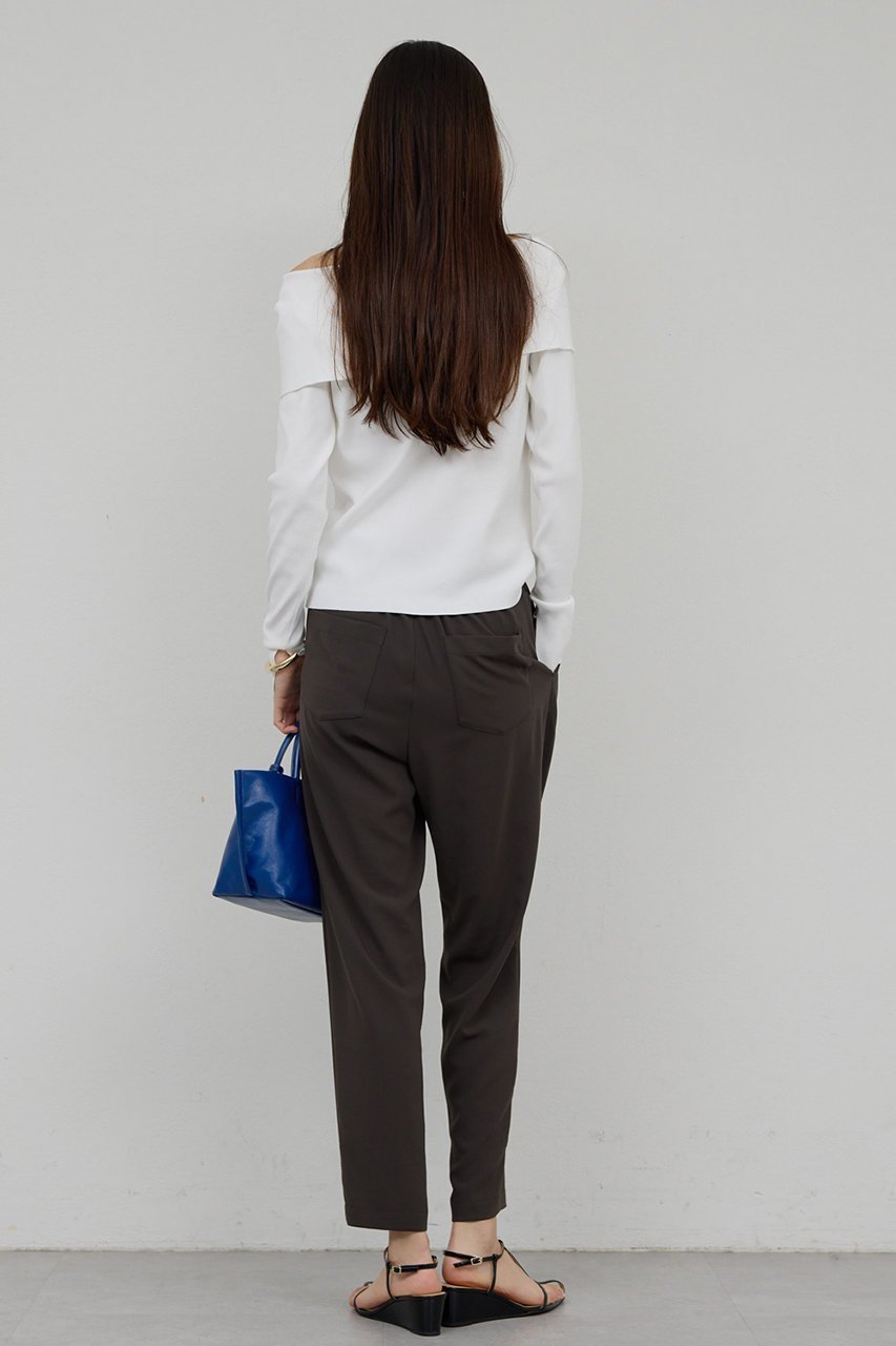 【ガリャルダガランテ/GALLARDAGALANTE】のライトジャージーテーパードパンツ 人気、トレンドファッション・服の通販 founy(ファニー) 　ファッション　Fashion　レディースファッション　Fashion for Women　パンツ　Pants & Trousers　2026年　2026　夏　Summer　定番　Standard, Basic Item　春　Spring　S/S・春夏　SS, Spring/Summer, Warm Season　other-4|ID: prp329100004848458 ipo3291000000035705090