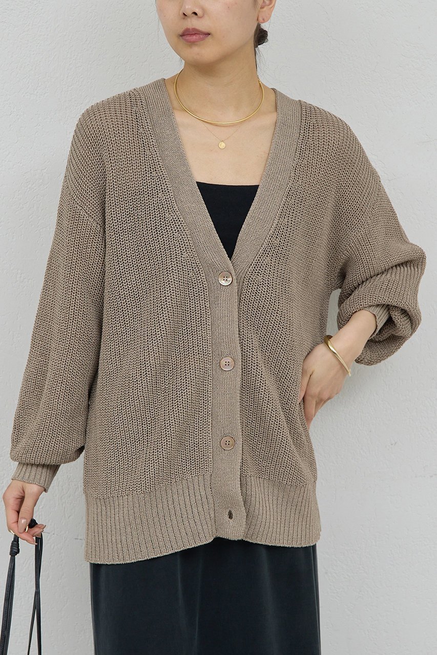 【ガリャルダガランテ/GALLARDAGALANTE】のMIXヤーンカーデ 人気、トレンドファッション・服の通販 founy(ファニー) 　ファッション　Fashion　レディースファッション　Fashion for Women　トップス・カットソー　Cut & Sew Tops　ニット　Knit Tops & Sweaters　カーディガン・羽織り　Layered Style Cardigans　2026年　2026　カーディガン　Cardigan, Knitwear　リラックス　Relax, Relaxed Fit　夏　Summer　春　Spring　S/S・春夏　SS, Spring/Summer, Warm Season　羽織　Haori, Light Jacket　 other-1|ID: prp329100004848459 ipo3291000000035444383