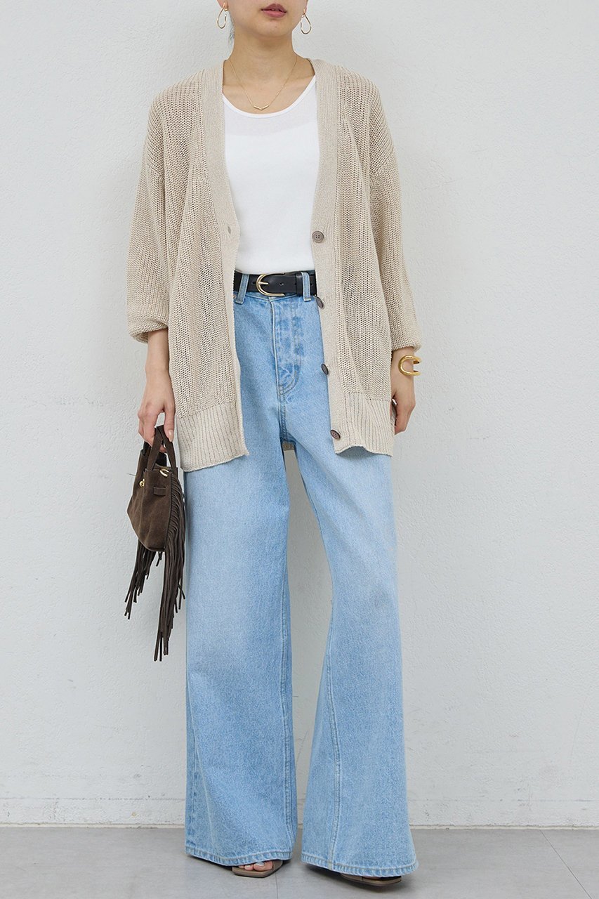 【ガリャルダガランテ/GALLARDAGALANTE】のMIXヤーンカーデ 人気、トレンドファッション・服の通販 founy(ファニー) 　ファッション　Fashion　レディースファッション　Fashion for Women　トップス・カットソー　Cut & Sew Tops　ニット　Knit Tops & Sweaters　カーディガン・羽織り　Layered Style Cardigans　2026年　2026　カーディガン　Cardigan, Knitwear　リラックス　Relax, Relaxed Fit　夏　Summer　春　Spring　S/S・春夏　SS, Spring/Summer, Warm Season　羽織　Haori, Light Jacket　other-2|ID: prp329100004848459 ipo3291000000035444386