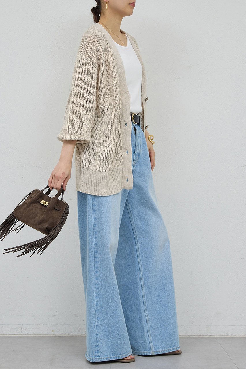 【ガリャルダガランテ/GALLARDAGALANTE】のMIXヤーンカーデ 人気、トレンドファッション・服の通販 founy(ファニー) 　ファッション　Fashion　レディースファッション　Fashion for Women　トップス・カットソー　Cut & Sew Tops　ニット　Knit Tops & Sweaters　カーディガン・羽織り　Layered Style Cardigans　2026年　2026　カーディガン　Cardigan, Knitwear　リラックス　Relax, Relaxed Fit　夏　Summer　春　Spring　S/S・春夏　SS, Spring/Summer, Warm Season　羽織　Haori, Light Jacket　other-3|ID: prp329100004848459 ipo3291000000035444387