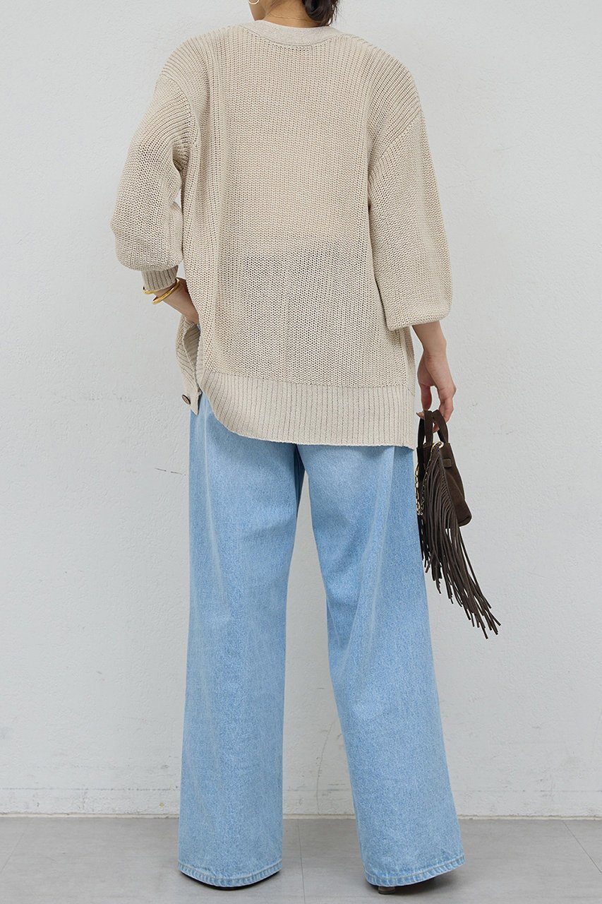 【ガリャルダガランテ/GALLARDAGALANTE】のMIXヤーンカーデ 人気、トレンドファッション・服の通販 founy(ファニー) 　ファッション　Fashion　レディースファッション　Fashion for Women　トップス・カットソー　Cut & Sew Tops　ニット　Knit Tops & Sweaters　カーディガン・羽織り　Layered Style Cardigans　2026年　2026　カーディガン　Cardigan, Knitwear　リラックス　Relax, Relaxed Fit　夏　Summer　春　Spring　S/S・春夏　SS, Spring/Summer, Warm Season　羽織　Haori, Light Jacket　other-4|ID: prp329100004848459 ipo3291000000035444388