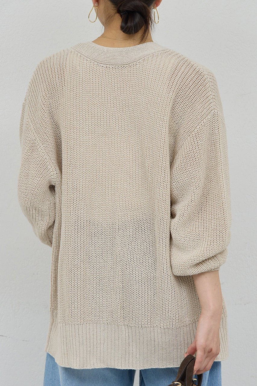 【ガリャルダガランテ/GALLARDAGALANTE】のMIXヤーンカーデ 人気、トレンドファッション・服の通販 founy(ファニー) 　ファッション　Fashion　レディースファッション　Fashion for Women　トップス・カットソー　Cut & Sew Tops　ニット　Knit Tops & Sweaters　カーディガン・羽織り　Layered Style Cardigans　2026年　2026　カーディガン　Cardigan, Knitwear　リラックス　Relax, Relaxed Fit　夏　Summer　春　Spring　S/S・春夏　SS, Spring/Summer, Warm Season　羽織　Haori, Light Jacket　other-7|ID: prp329100004848459 ipo3291000000035444391