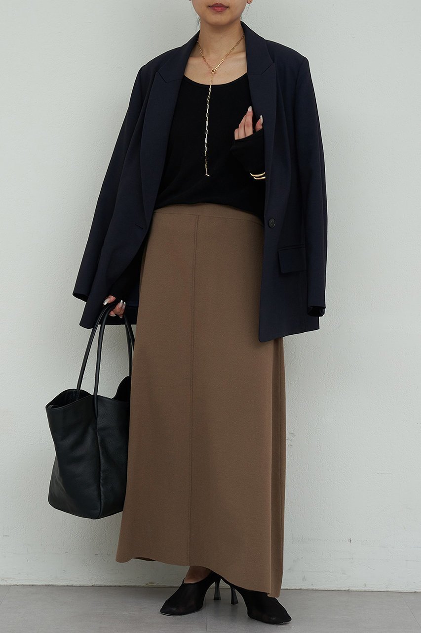 【ガリャルダガランテ/GALLARDAGALANTE】の【セットアップ対応】ニットフレアスカート 人気、トレンドファッション・服の通販 founy(ファニー) 　ファッション　Fashion　レディースファッション　Fashion for Women　セットアップ　Matching Sets　スカート・ミニ/ミディ/マキシ　Skirts / Mini, Midi & Maxi Skirts　スカート　Skirts　Aライン・フレアスカート　A-Line & Flared Skirts　ロングスカート　Long Skirts / Maxi & Midi Skirts　2026年　2026　おすすめ　Recommended / Our Picks　セットアップ　Set-Up, Coordinated Outfit　ロング　Long, Long-Length　夏　Summer　春　Spring　S/S・春夏　SS, Spring/Summer, Warm Season　other-2|ID: prp329100004848461 ipo3291000000035444405