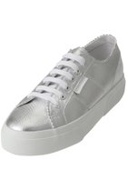【ペリーコ/PELLICO】の【PELLICO×SUPERGA】メタリック厚底スニーカー シルバー|ID:prp329100004848465