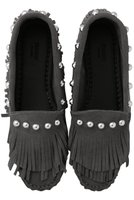 【ペリーコ/PELLICO】の【PELLICO SUNNY】SACO スタッズ付きフリンジモカシン 人気、トレンドファッション・服の通販 founy(ファニー) ファッション Fashion レディースファッション Fashion for Women シューズ Shoes, Footwear スタッズ Studs, Metal Accents デニム Denim, Jeans Material フラット Flat, Flat Shoes フリンジ Fringe, Tassel リラックス Relax, Relaxed Fit |ID:prp329100004848467