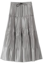 【デパリエ/DEPAREILLE】のシルクポリティアードプリーツスカート 人気、トレンドファッション・服の通販 founy(ファニー) ファッション Fashion レディースファッション Fashion for Women スカート Skirts プリーツスカート / 上品フェミニンスタイル Pleated Skirts ロングスカート Long Skirts / Maxi & Midi Skirts 2026年 2026 シアー Sheer, See-Through シルク Silk, 100% Silk ジュエリー Jewelry, Accessories ティアード Tiered, Tiered Style プリーツ Pleats, Pleated リュクス Luxury, Elegant, High-End, Chic ロング Long, Long-Length 夏 Summer 春 Spring S/S・春夏 SS, Spring/Summer, Warm Season thumbnail グレー|ID: prp329100004848474 ipo3291000000035444511