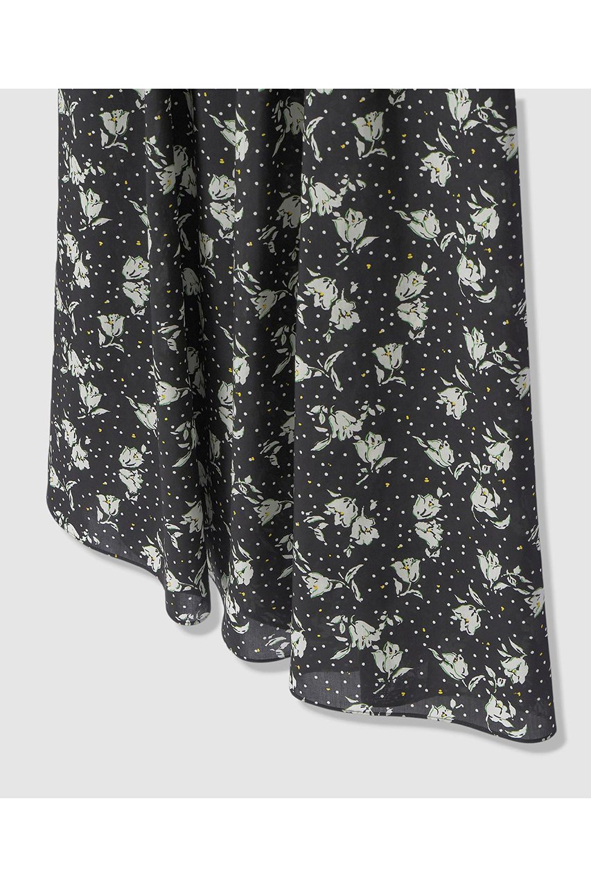 【アナイ/ANAYI】のフラワードットプリントスモッキング ワンピース 人気、トレンドファッション・服の通販 founy(ファニー) 　ファッション　Fashion　レディースファッション　Fashion for Women　ワンピース　Dresses　チュニック　Tunic Tops & Dresses　2026年　2026　おすすめ　Recommended / Our Picks　イエロー　Yellow　エレガント 上品　Elegant　カーディガン　Cardigan, Knitwear　ジャケット　Jacket, Outerwear　スモッキング　Smocking, Gathered Stitching　チュニック　Tunic, Long Top　ドット　Polka Dot, Dot Pattern　フラワー　Flower, Floral　ブルゾン　Blouson, Bomber Jacket　ペプラム　Peplum, Flared Hem　モダン　Modern, Contemporary　モチーフ　Motif, Design Theme　ロング　Long, Long-Length　夏　Summer　春　Spring　S/S・春夏　SS, Spring/Summer, Warm Season　other-5|ID: prp329100004848479 ipo3291000000035444552