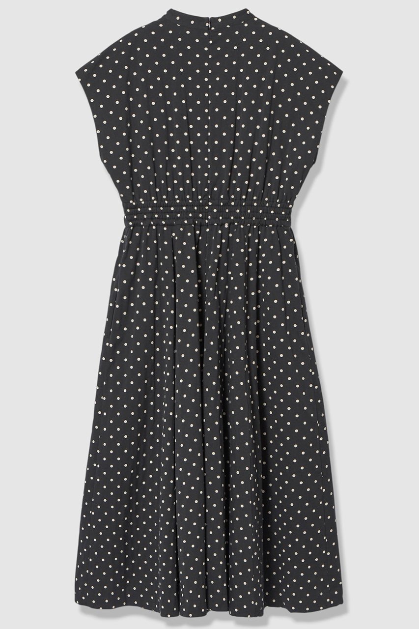 【アナイ/ANAYI】のモノトーンドットジャガードフレア ワンピース 人気、トレンドファッション・服の通販 founy(ファニー) 　ファッション　Fashion　レディースファッション　Fashion for Women　ワンピース　Dresses　チュニック　Tunic Tops & Dresses　2026年　2026　ジャカード／ジャガード　Jacquard, Woven Pattern　ストレッチ　Stretch, Stretchy Fabric　スリーブ　Sleeve, Long Sleeve / Short Sleeve　チュニック　Tunic, Long Top　ハーフ　Half, Half-Length　リラックス　Relax, Relaxed Fit　ロング　Long, Long-Length　夏　Summer　春　Spring　S/S・春夏　SS, Spring/Summer, Warm Season　軽量　Lightweight, Ultra Light　other-2|ID: prp329100004848480 ipo3291000000035875488