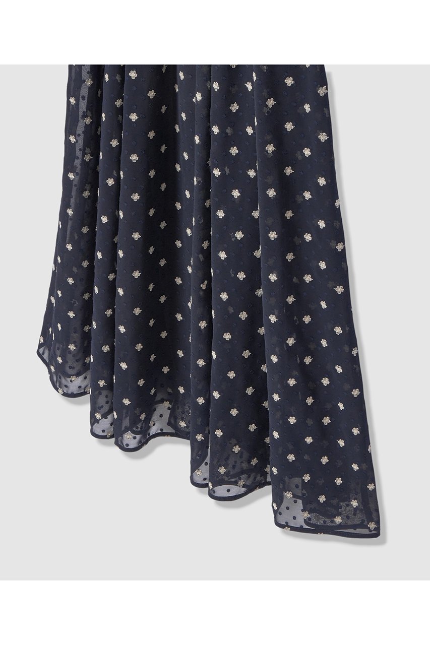 【アナイ/ANAYI】のフラワー刺繍ドットフレア ワンピース 人気、トレンドファッション・服の通販 founy(ファニー) 　ファッション　Fashion　レディースファッション　Fashion for Women　ワンピース　Dresses　チュニック　Tunic Tops & Dresses　2026年　2026　ジャケット　Jacket, Outerwear　チュニック　Tunic, Long Top　ドット　Polka Dot, Dot Pattern　フェミニン　Feminine, Girly　フラワー　Flower, Floral　フレア　Flare, Flared　ブルゾン　Blouson, Bomber Jacket　夏　Summer　春　Spring　S/S・春夏　SS, Spring/Summer, Warm Season　other-6|ID: prp329100004848481 ipo3291000000035444571