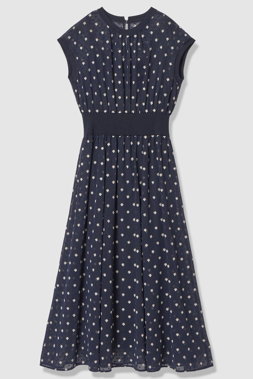 【アナイ/ANAYI】のフラワー刺繍ドットフレア ワンピース 人気、トレンドファッション・服の通販 founy(ファニー) 　ファッション　Fashion　レディースファッション　Fashion for Women　ワンピース　Dresses　チュニック　Tunic Tops & Dresses　2026年　2026　ジャケット　Jacket, Outerwear　チュニック　Tunic, Long Top　ドット　Polka Dot, Dot Pattern　フェミニン　Feminine, Girly　フラワー　Flower, Floral　フレア　Flare, Flared　ブルゾン　Blouson, Bomber Jacket　夏　Summer　春　Spring　S/S・春夏　SS, Spring/Summer, Warm Season　 other-1|ID: prp329100004848481 ipo3291000000036025806