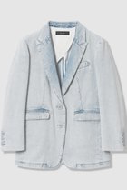 【アルアバイル/allureville】のデニムシングルジャケット 人気、トレンドファッション・服の通販 founy(ファニー) ファッション Fashion レディースファッション Fashion for Women アウター Coat / Outerwear Collection レディースジャケット・軽アウター Jackets 2026年 2026 ジャケット Jacket, Outerwear デニム Denim, Jeans Material ブリーチ Bleach, Washed Finish 夏 Summer 春 Spring S/S・春夏 SS, Spring/Summer, Warm Season thumbnail ライトブルー|ID: prp329100004848485 ipo3291000000035444600